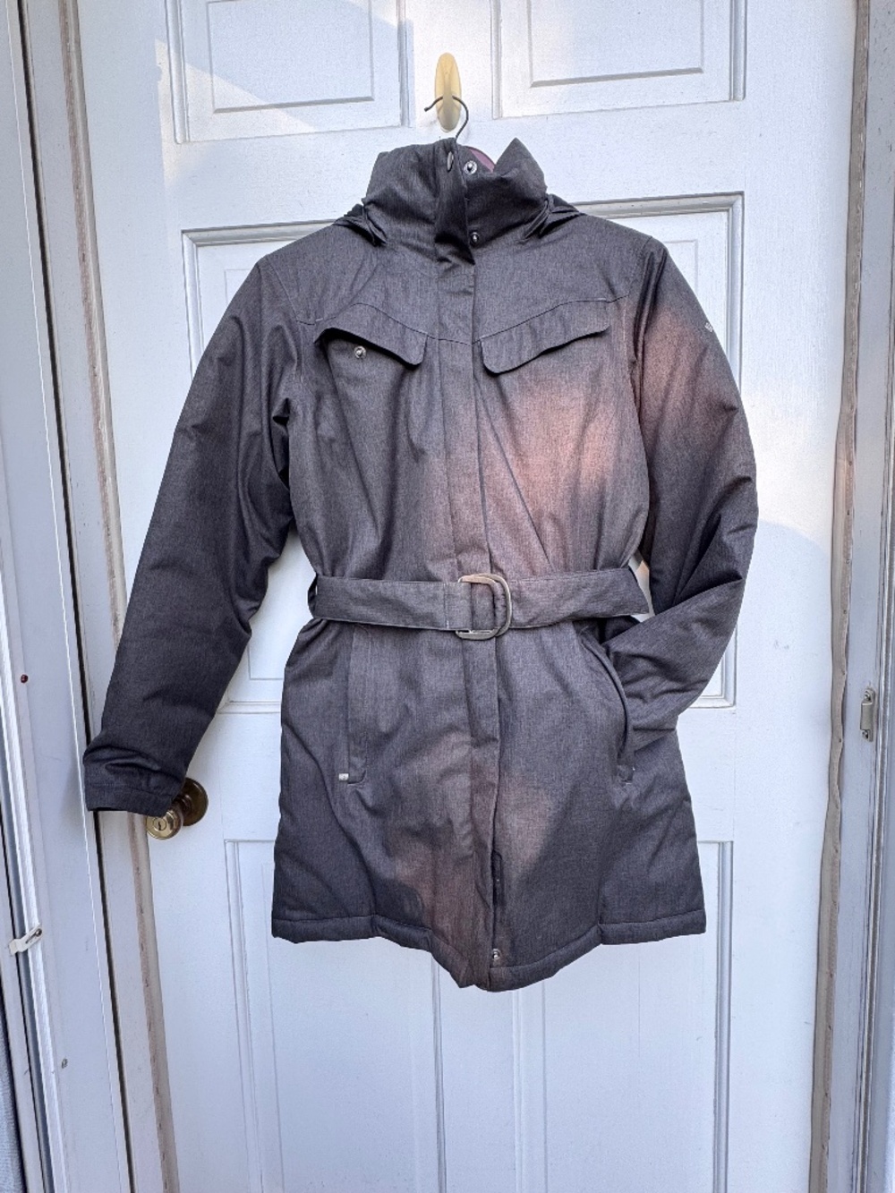 Columbia Omni-Heat Belted Winter Parka Small